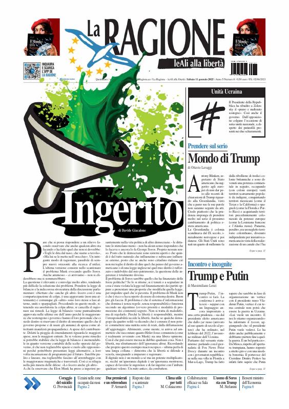 Prima-pagina-la ragione-oggi-edizione-di-oggi-20250111